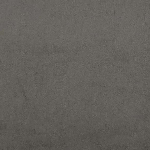 sötétszürke bársony fejtámla 144x5x78/88 cm