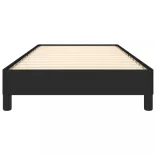 ágykeret matrac nélkül Fekete 80x200 cm szövet 80x200 cm