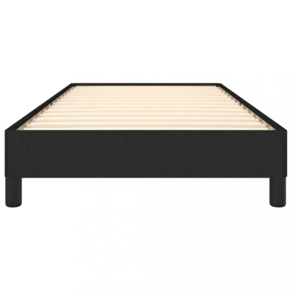 ágykeret matrac nélkül Fekete 80x200 cm szövet 80x200 cm