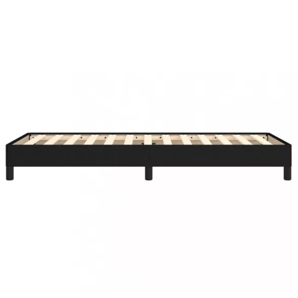 ágykeret matrac nélkül Fekete 80x200 cm szövet 80x200 cm
