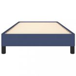 ágykeret matrac nélkül kék 80x200 cm szövet