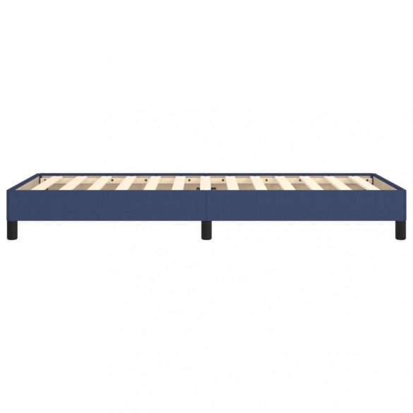 ágykeret matrac nélkül kék 90x190 cm szövet