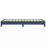 ágykeret matrac nélkül kék 100x200 cm anyagból