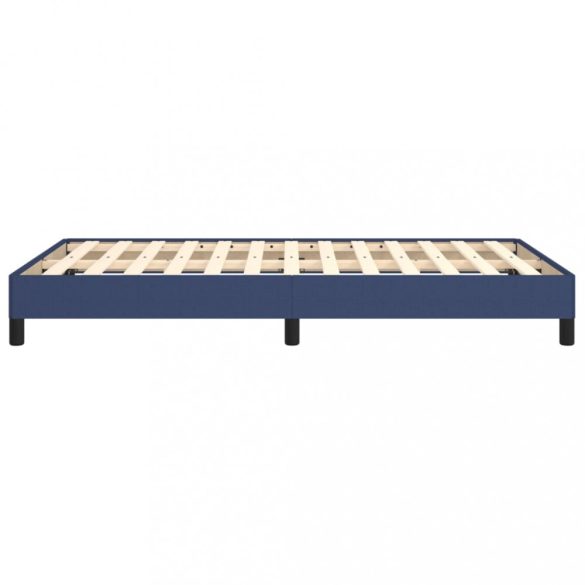 ágykeret matrac nélkül kék 120x200 cm szövet 120x200 cm