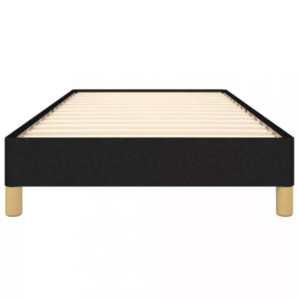 ágykeret matrac nélkül Fekete 80x200 cm szövet 80x200 cm