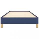 ágykeret matrac nélkül kék 80x200 cm szövet