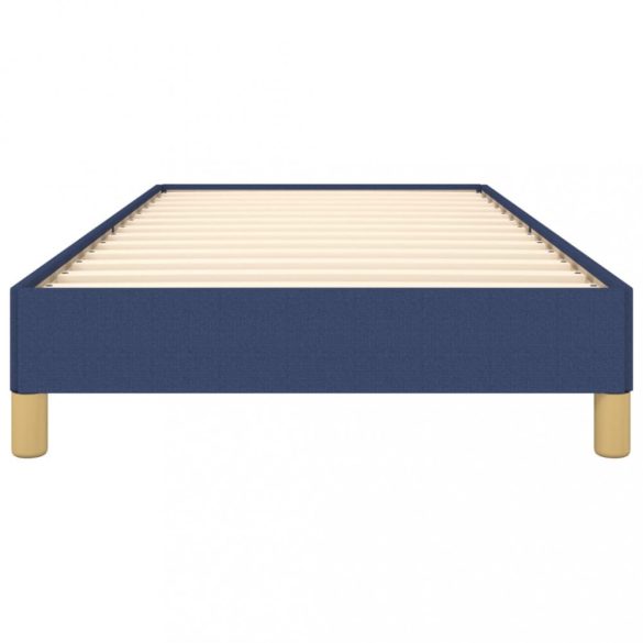 ágykeret matrac nélkül kék 80x200 cm szövet