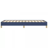 ágykeret matrac nélkül 90x200 cm kék szövet