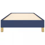 ágykeret matrac nélkül kék 100x200 cm anyagból