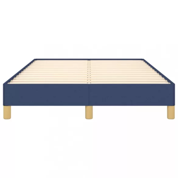 ágykeret matrac nélkül kék 120x200 cm szövet 120x200 cm
