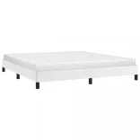 fehér műbőr ágykeret 180x200 cm