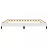 fehér műbőr ágykeret 180x200 cm