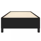 ágykeret matrac nélkül Fekete 80x200 cm szövet 80x200 cm