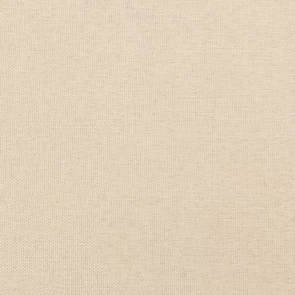 ágykeret matrac nélkül krém 80x200 cm szövet 80x200 cm