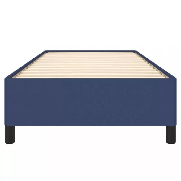 ágykeret matrac nélkül kék 80x200 cm szövet