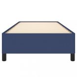 ágykeret matrac nélkül kék 90x190 cm szövet