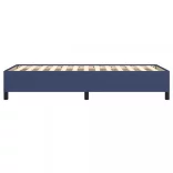 ágykeret matrac nélkül 90x200 cm kék szövet