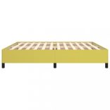 zöld szövet ágykeret matrac nélkül 200 x 200 cm