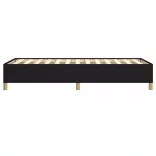 ágykeret matrac nélkül Fekete 80x200 cm szövet 80x200 cm