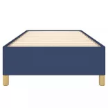 ágykeret matrac nélkül kék 80x200 cm szövet