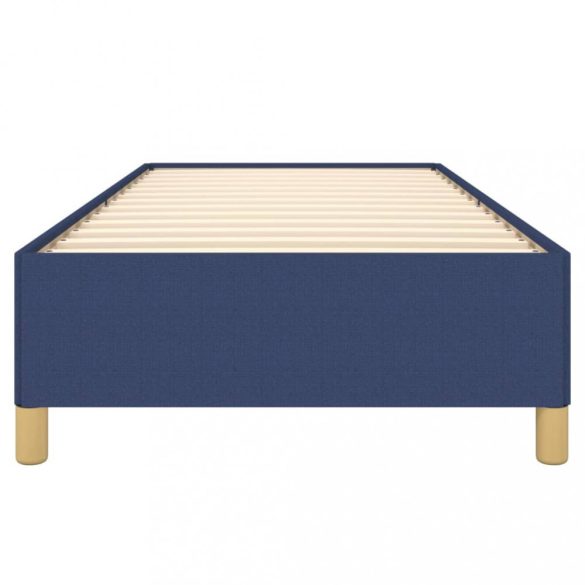ágykeret matrac nélkül kék 90x190 cm szövet