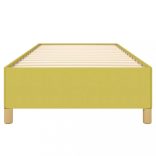 zöld szövet ágykeret 90 x 200 cm