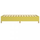 zöld szövet ágykeret 90 x 200 cm