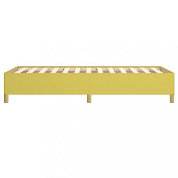 zöld szövet ágykeret 90 x 200 cm