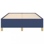 ágykeret matrac nélkül kék 120x200 cm szövet 120x200 cm