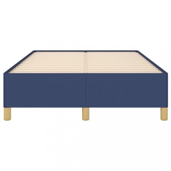 ágykeret matrac nélkül kék 120x200 cm szövet 120x200 cm