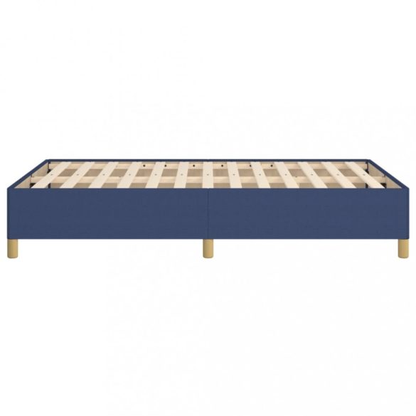 ágykeret matrac nélkül kék 120x200 cm szövet 120x200 cm