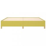 zöld szövet ágykeret matrac nélkül 200 x 200 cm