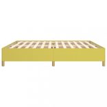 zöld szövet ágykeret matrac nélkül 200 x 200 cm