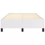 fehér műbőr ágykeret 120x200 cm