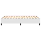 fehér műbőr ágykeret 120x200 cm