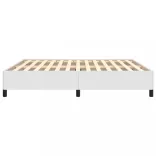 fehér műbőr ágykeret 180x200 cm