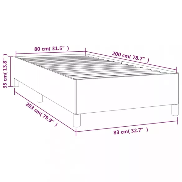 sötétzöld bársony ágykeret matrac nélkül 80 x 200 cm