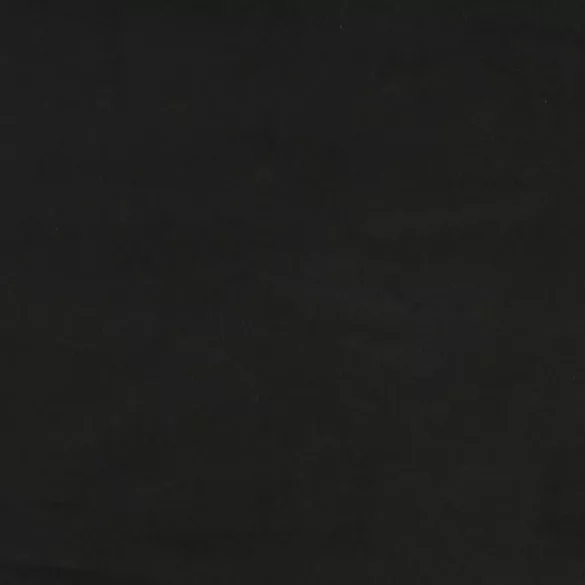 fekete bársony ágykeret 90 x 200 cm