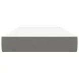 sötétszürke szövet zsebrugós ágymatrac közepes keménységű 80 x 200 x 20 cm