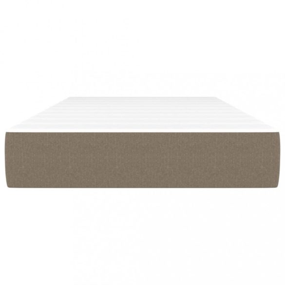 tópszínű szövet zsebrugós ágymatrac közepes keménységű 80 x 200 x 20 cm