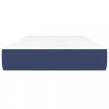 kék szövet zsebrugós ágymatrac közepes keménységű 80 x 200 x 20 cm