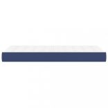 kék szövet zsebrugós ágymatrac közepes keménységű 80 x 200 x 20 cm