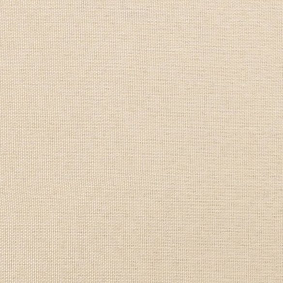 krémszínű szövet zsebrugós ágymatrac közepes keménységű 90x190x20 cm