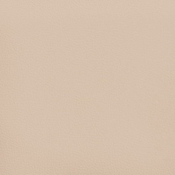 cappuccino színű műbőr zsebrugós ágymatrac közepes keménységű 90x190x20 cm