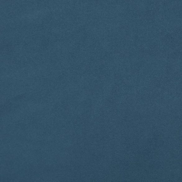 sötétkék bársony zsebrugós ágymatrac közepes keménységű 90x200x20 cm