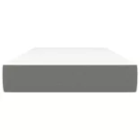 sötétszürke szövet zsebrugós ágymatrac közepes keménységű 100x200x20 cm