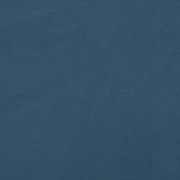 sötétkék bársony zsebrugós ágymatrac közepes keménységű 100x200x20 cm