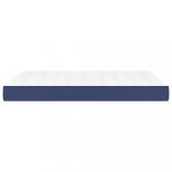 kék szövet zsebrugós ágymatrac közepes keménységű 140 x 190 x 20 cm