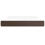 barna műbőr zsebrugós ágymatrac közepes keménységű 140x190x20 cm