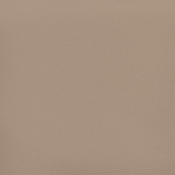 cappuccino színű műbőr zsebrugós ágymatrac közepes keménységű 140x190x20 cm